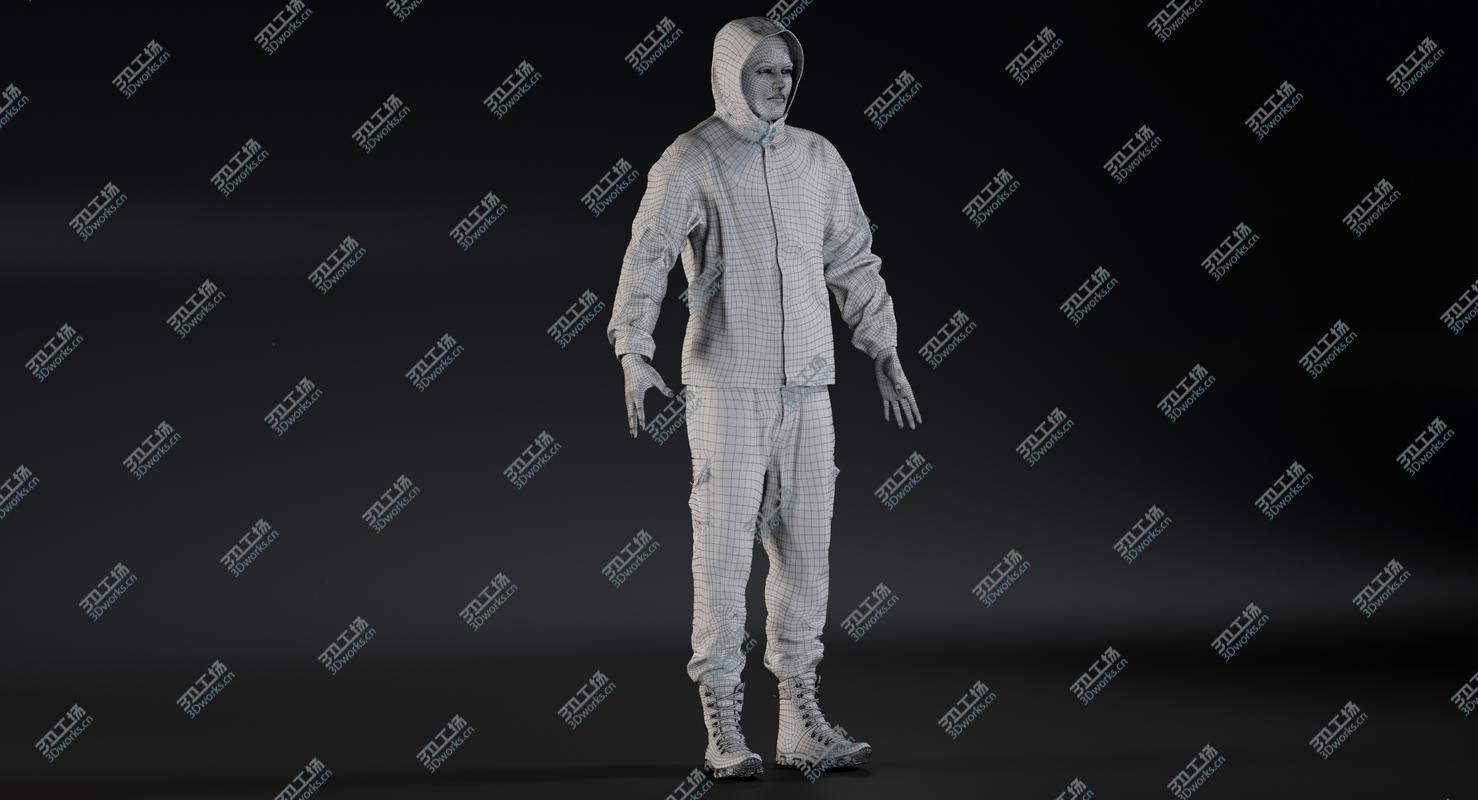 images/goods_img/202105073/Military Man Green Uniform (2 Cloth sides) model/4.jpg